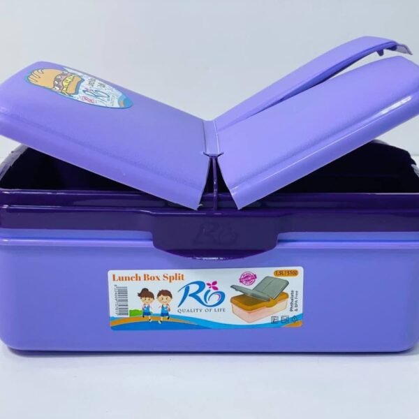 لانش بوكس تريو مقسم كبير 2لتر