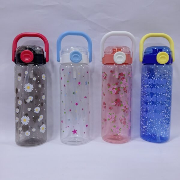 زمزمية شفافه يد 900ملل